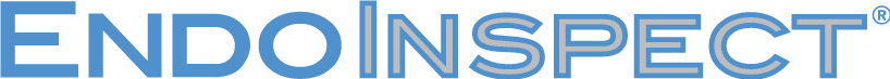 blue letters that say "EndoInspect"