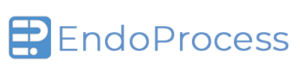 EndoProcess light blue logo with the word "EndoProcess" to the right of it