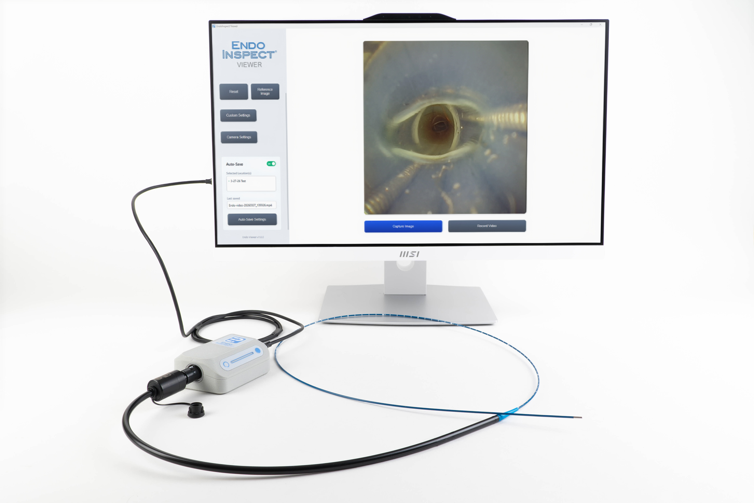 PC-Based USB Lumen Inspection System